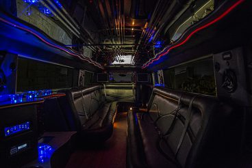one of our syracuse party bus options for bachelor parties