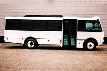  one of our 50 passenger party bus renals for larger groups 