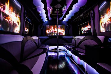 30 passenger party bus nyc near times square